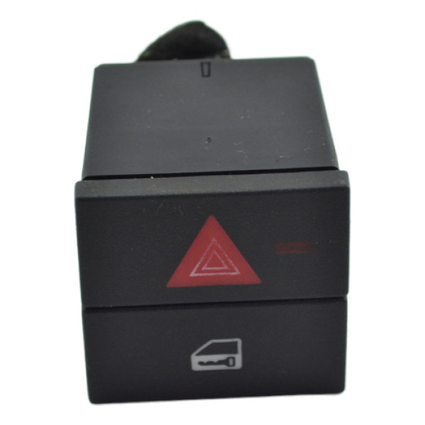 Botão Pisca Alerta Trava Porta Painel Meriva 2008 Original Preto