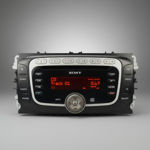 Radio Aparelho Som Ford Focus 2009 Original Com Code