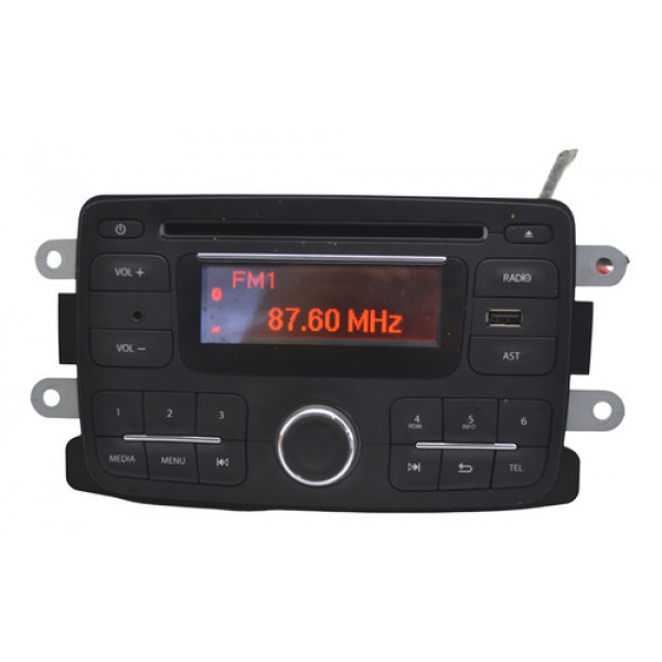 Radio Som Painel Bluetooth Usb Sandero 2012 Duster Original