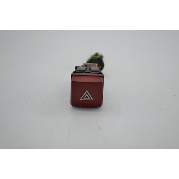 Botão Pisca Alerta Painel Peugeot 207 2010 2011 Original - Vermelho Botão Pisca Alerta Painel Peugeot 207 2010 2011 Original - Vermelho