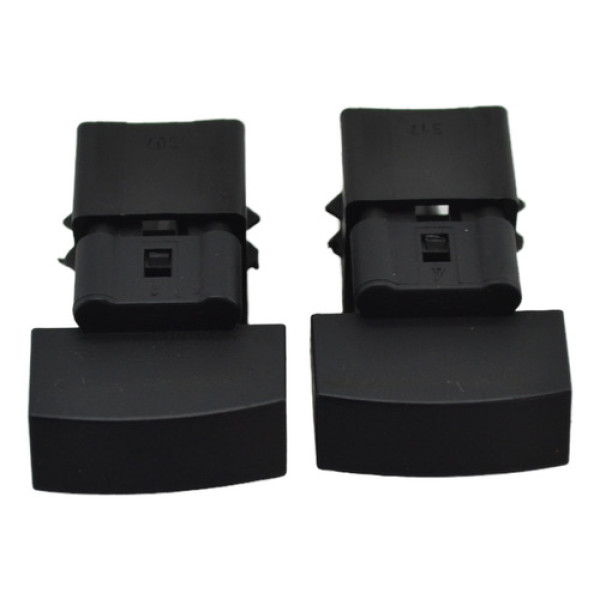 Par Botão Falso Cego Painel Vectra 2008 Original Preto