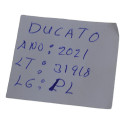 Tampa Porta Luvas Objeto Painel Fiat Ducato 2021 Original