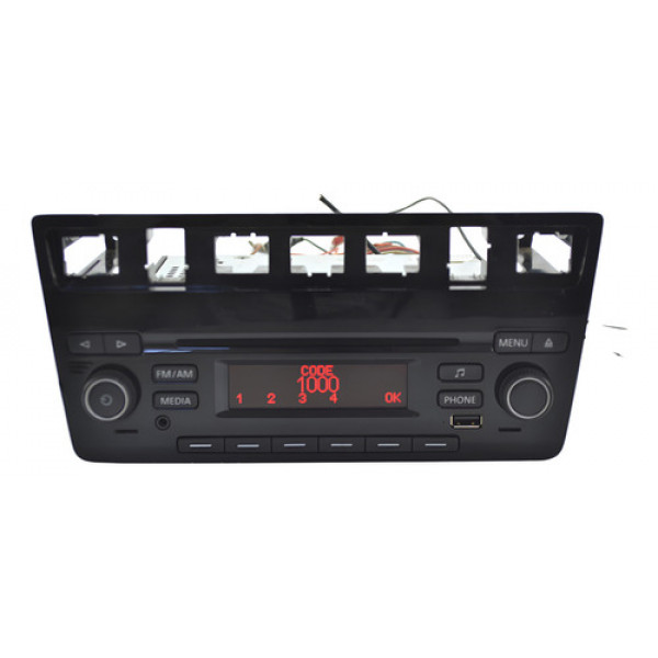 Radio Som Usb Auxiliar Volkswagen Gol Voyage Original