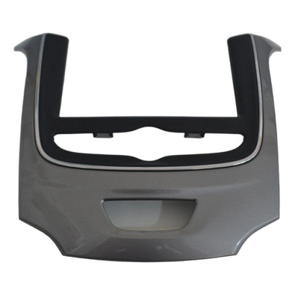 Moldura Radio Central Painel Chevrolet Cruze 2023 Original Prateado