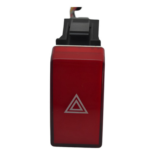 Botão Pisca Alerta Painel Honda City 2013 Original - Vermelho
