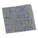 Par Luz Cortesia Lateral Teto Fox 2012 Spacefox Original