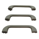 Kit 3 Apoio Puxador Alça Teto Pqp Vw Fox 2014 Original Cinza