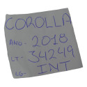 Botão Comando Pisca Alerta Painel Corolla 2018 Original Preto