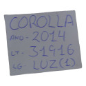 Luz Cortesia Interna Central Teto Corolla 2014 Original