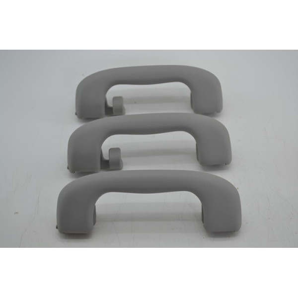 Kit 3 Puxador Alça Teto Pqp Chevrolet Vectra 2010 Original  Cinza