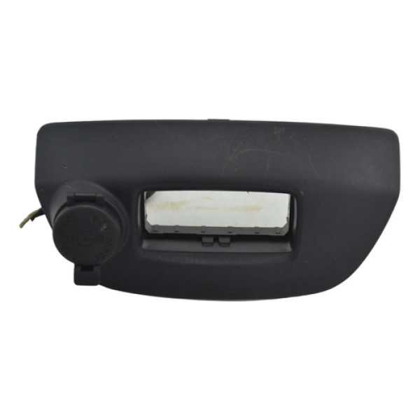 Moldura Painel C/tomada Energia 12v Soul 2010 Original Preto