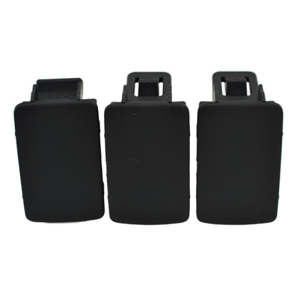 Kit 3 Botão Cego Falso Painel Honda City 2013 Original