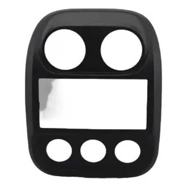 Moldura Central Painel Radio Jeep Compass 2014 Original Preto