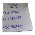 Espelho Retrovisor Interno Parabrisa Jac J3 2011 Original