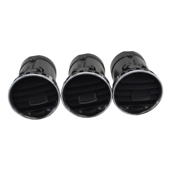 Kit 3 Difusor Ar Central Painel Peugeot 308 2013 Original