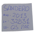 Par Quebra Sol Direito Esquerdo Sandero 2013 Logan Original