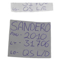Quebra Sol Lado Direito Passageiro Sandero 2010 Original
