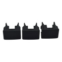 Kit 3 Botão Falso Cego Painel Hrv Hr-v 2018 Original Preto