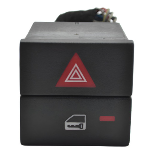 Botão Interruptor Pisca Alerta Trava Vectra 06 A 11 Original Preto