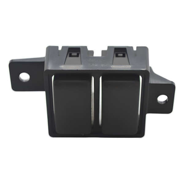 Moldura Com Botão Duplo Falso Nissan March 2012 2013 Origina Preto
