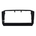 Moldura Radio Som Multimidia Painel Vw Passat 2018 Original Preto