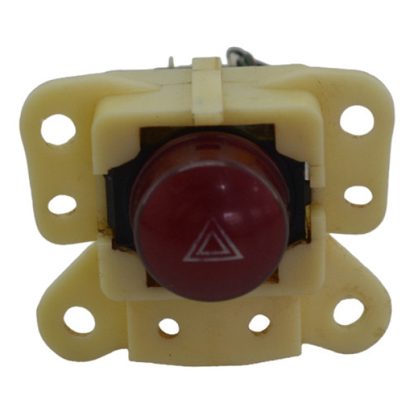 Botão Comando Pisca Alerta Painel L200 2012 Original Vermelho