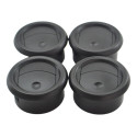 Kit 4 Difusor Saida Ar Painel Ford Ka 2008 A 2012 Original