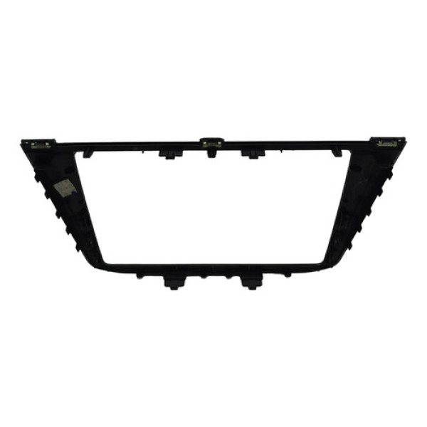 Moldura Central Painel Multimidia Vw Tiguan 2019 Origina Preto