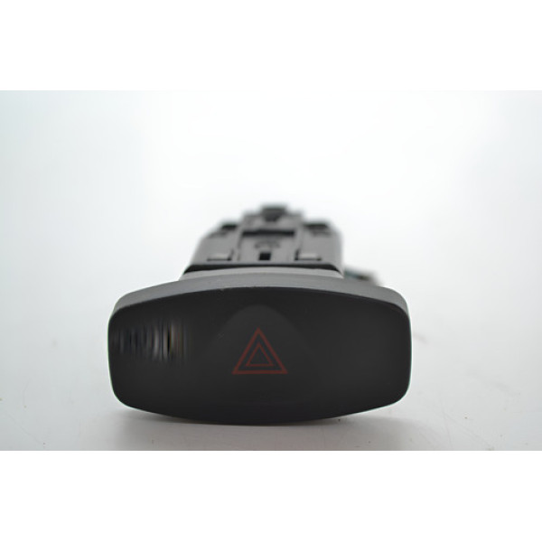 Botão Pisca Alerta Painel Renault Sandero 2013 Original - Preto