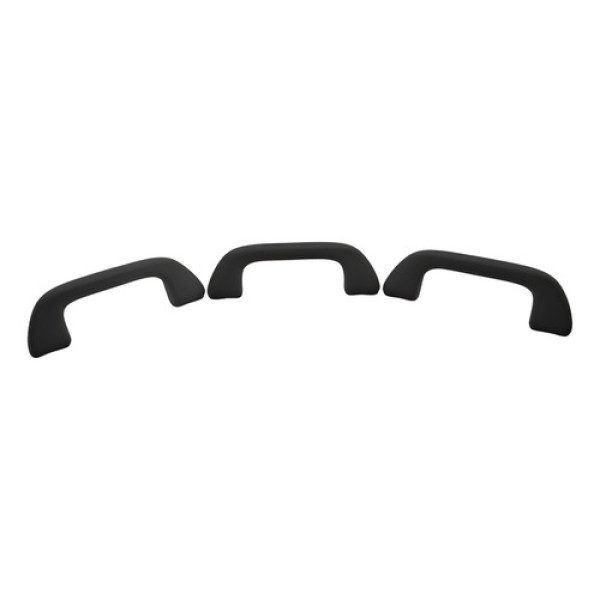 Kit 3 Puxador Alça Teto Pqp Civic 2011 Original Cinza