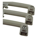 Kit 3 Puxador Alça Teto Pqp Ford Focus 2015 Original Bege