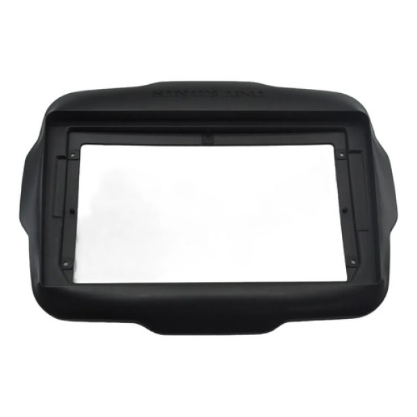 Moldura Central Painel Radio Renegade 2021 Original Preto