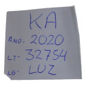 Luz Cortesia Interna Central Teto Ford Ka+ 2020 Original
