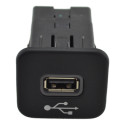 Entrada Conector Usb Fiat Cronos 2019 A 2023 Argo Original - Preto