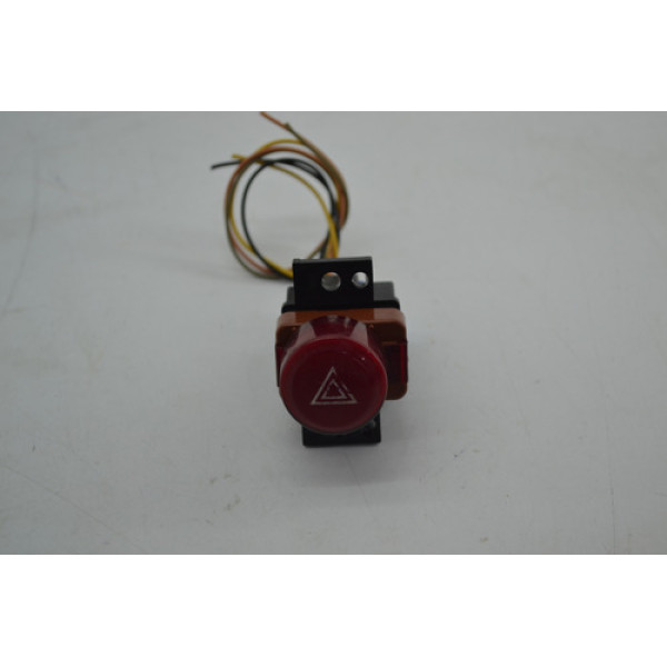 Botão Comando Pisca Alerta Painel Fit 2010 Original Vermelho