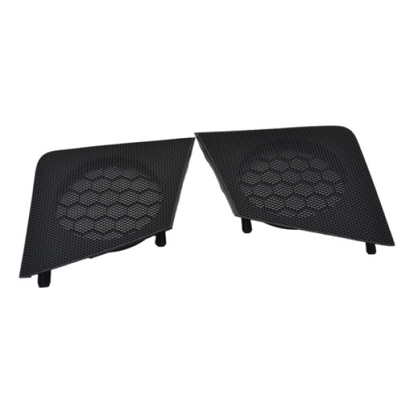 Par Tela Alto Falante Painel Etios 2013 Original Preto