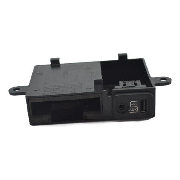 Entrada Usb Auxiliar C/moldura Original Idea 2015 2016 Preto