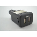 Entrada Dupla Conector Usb Gm Onix Tracker 20 A 23 Original