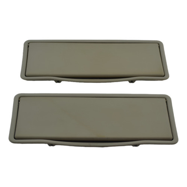 Par Espelho Iluminação Quebra Sol Discovery 3 2007 Original Preto