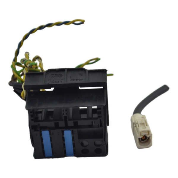 Conector Plug Chicote Radio Som Citroen C4 2009 Original