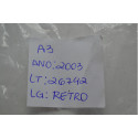 Espelho Retrovisor Interno Audi A3 2002 2003 Original