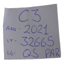 Par Quebra Sol Direito Esquerdo Citroen C3 2021 Original