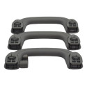 Kit 3 Puxador Alça Apoio Teto Pqp I30 2011 Original Cinza