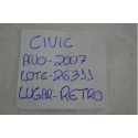 Espelho Retrovisor Interno Honda Civic 2007 Original