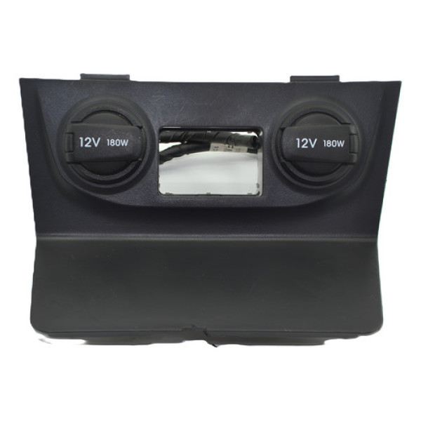 Moldura Console C/tomadas 12v Hyundai Creta 2019 Original Preto