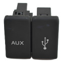 Entrada Conector Usb Auxiliar Honda City 2016 Original - Preto