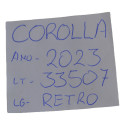 Espelho Retrovisor Interno Corolla Cross 2023 Original