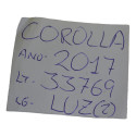 Luz Interna Cortesia Teto Corolla Xei 2017 Original