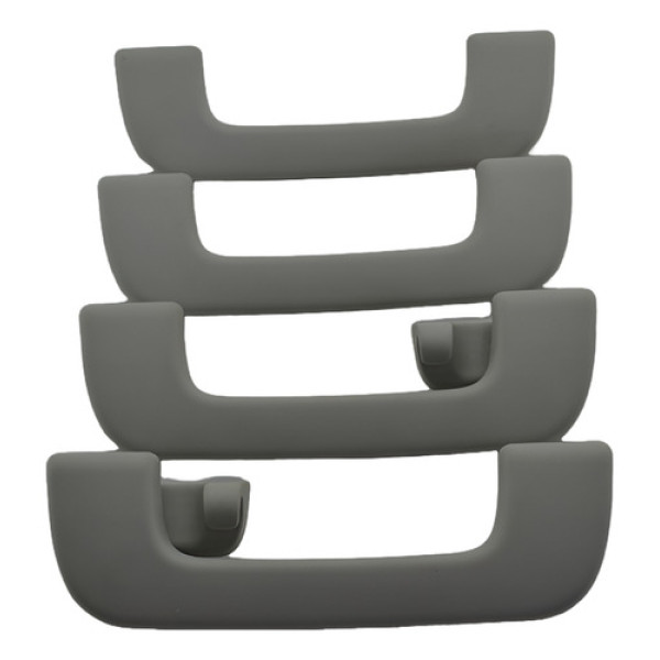 Kit 4 Puxador Alça Teto Pqp Volkswagen Amarok 2017 Original - Cinza