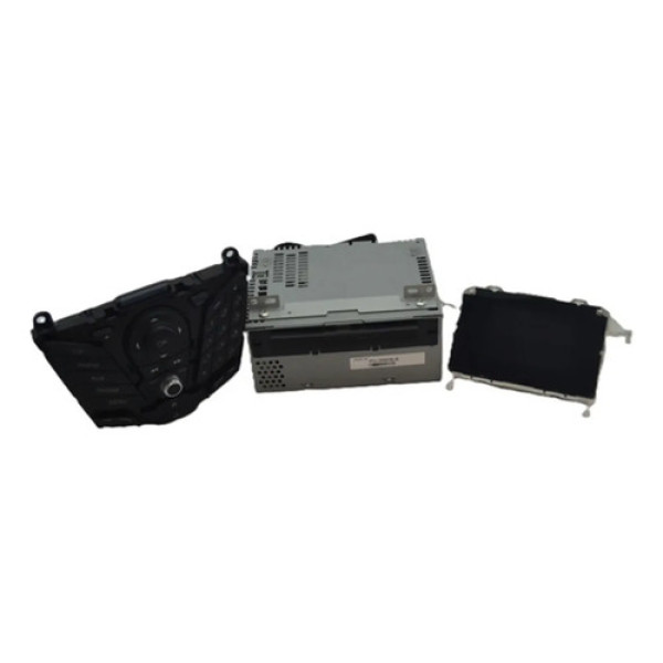 Kit Visor Tela Frente Fundo Radio Som Ford Ka 2020 Original Preto